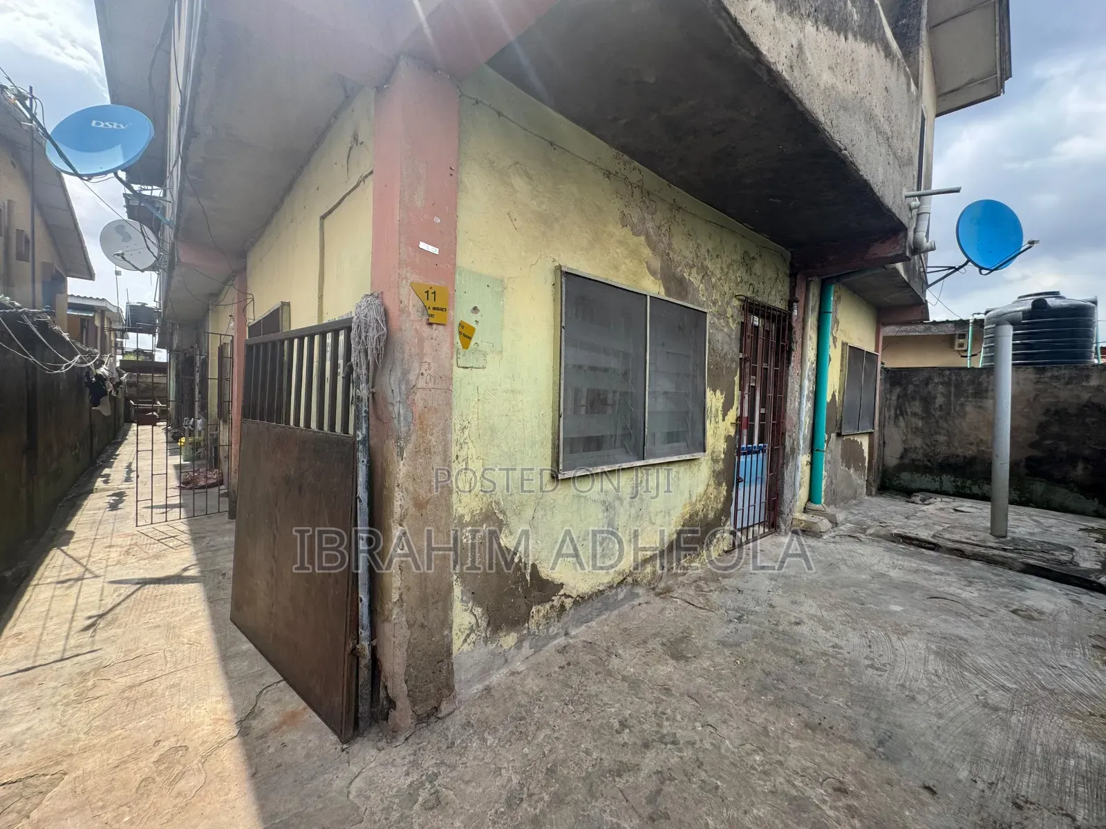 An Empty Land Measuring 300sqm With a Demolishable Structure on It, in Ifako-Ogba
