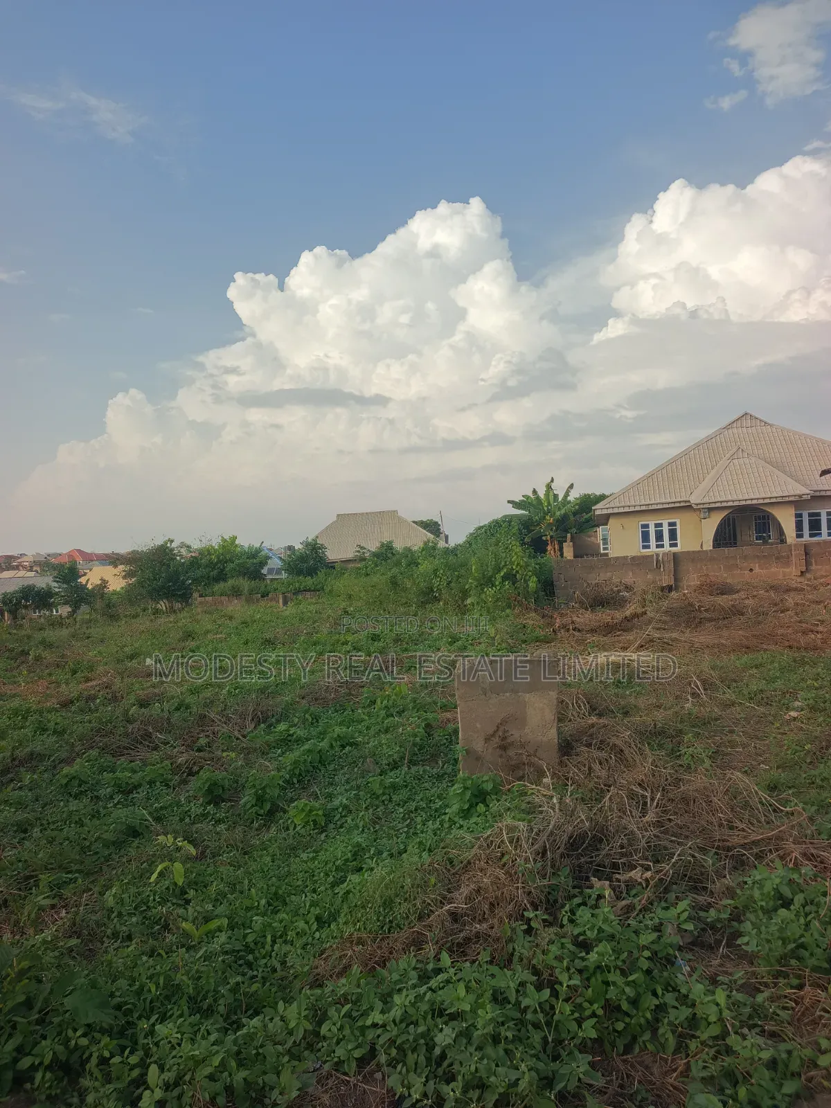 One and Half Plot at Wemimo Oluwo Ibadan in Iwo Road
