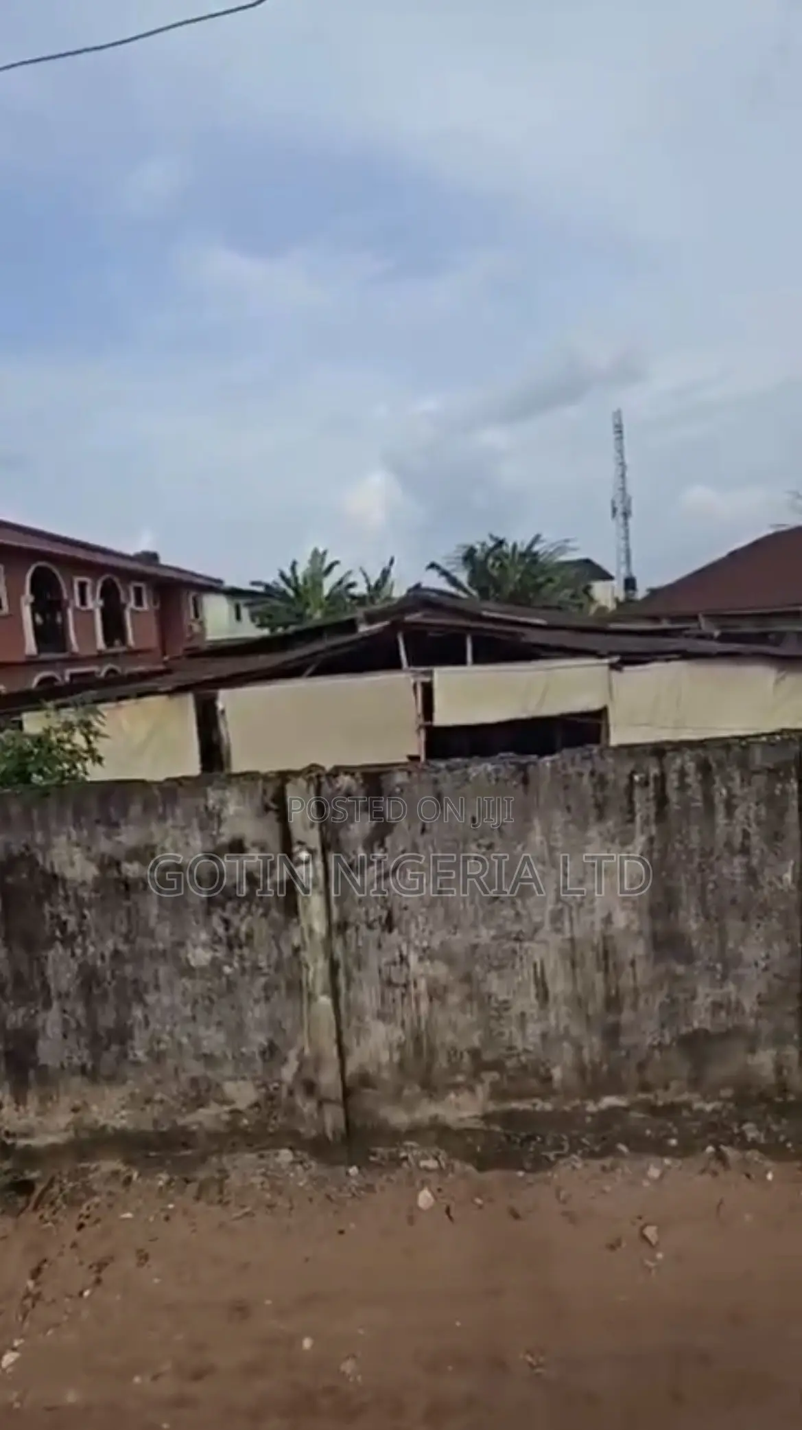 Fenced and Gated 50x100ft Plot of Land for Sale in Ugbowo in Benin City