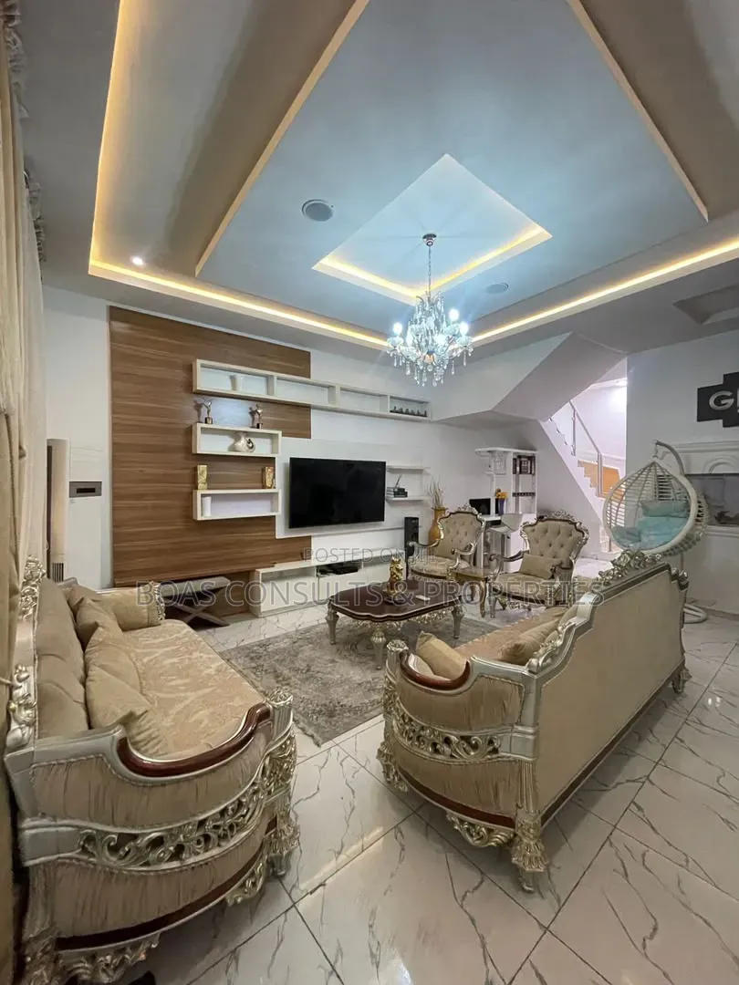 Furnished 4bdrm Duplex in Ikota for rent in Ikota