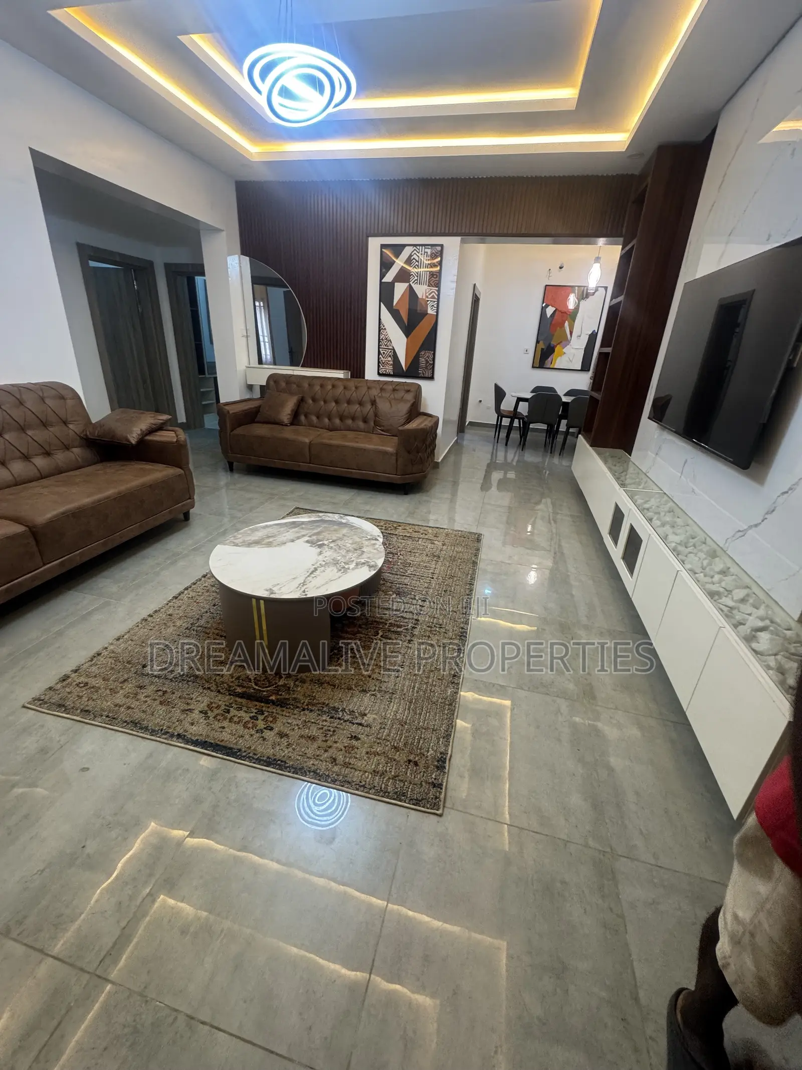 Furnished 3bdrm Apartment in Katampe for rent in Katampe