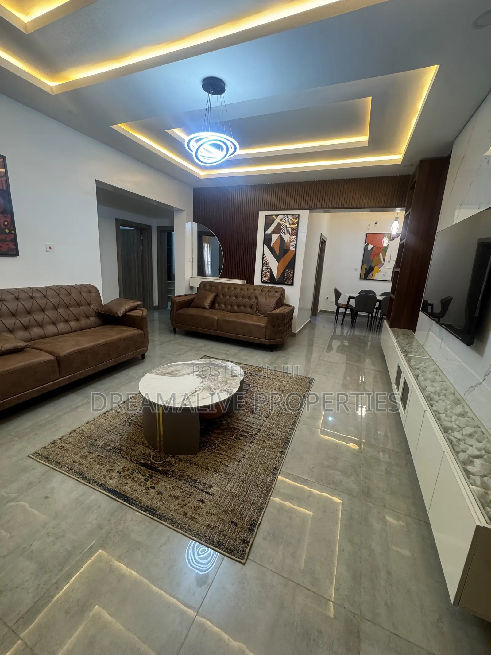 Furnished 3bdrm Apartment in Katampe for rent in Katampe