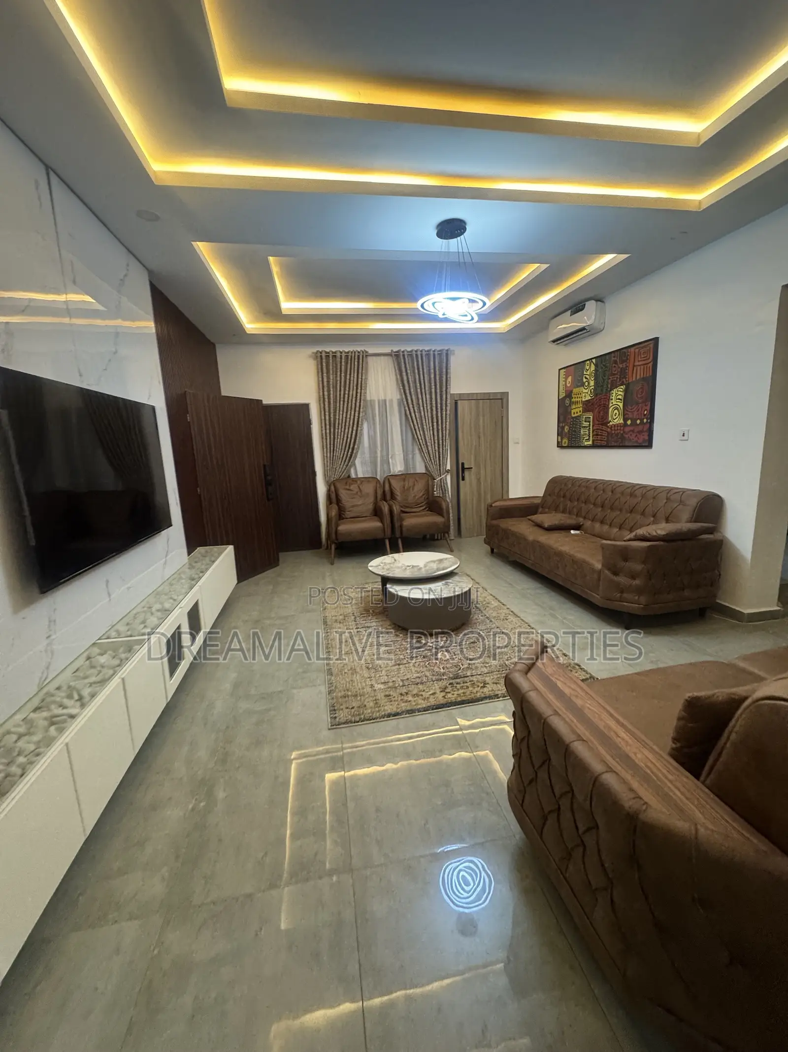 Furnished 3bdrm Apartment in Katampe for rent in Katampe