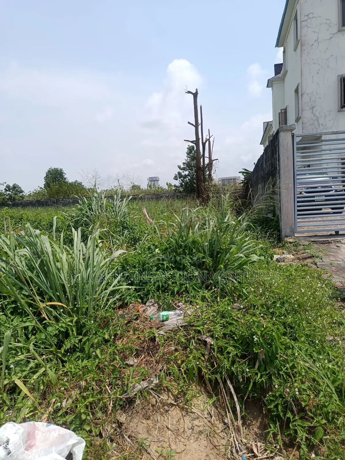 800sqm of Land,fenced Round in a Secured Neighborhood in Ikate