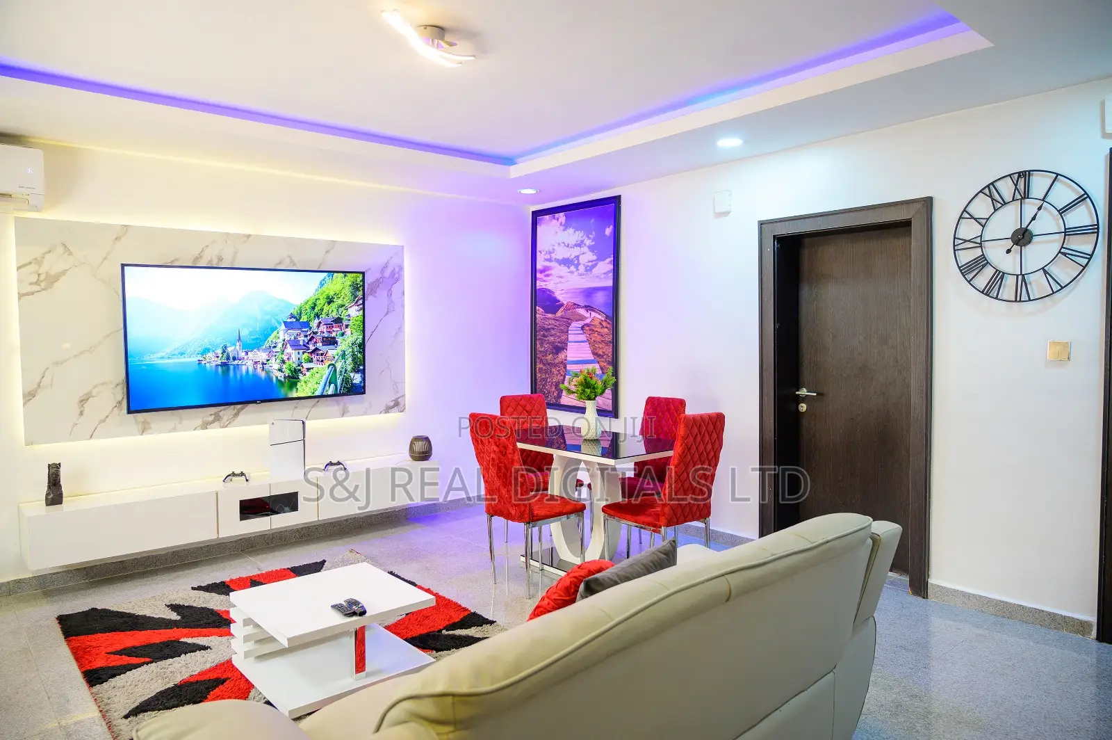 Furnished 3bdrm Apartment in Life Camp for rent in Life Camp