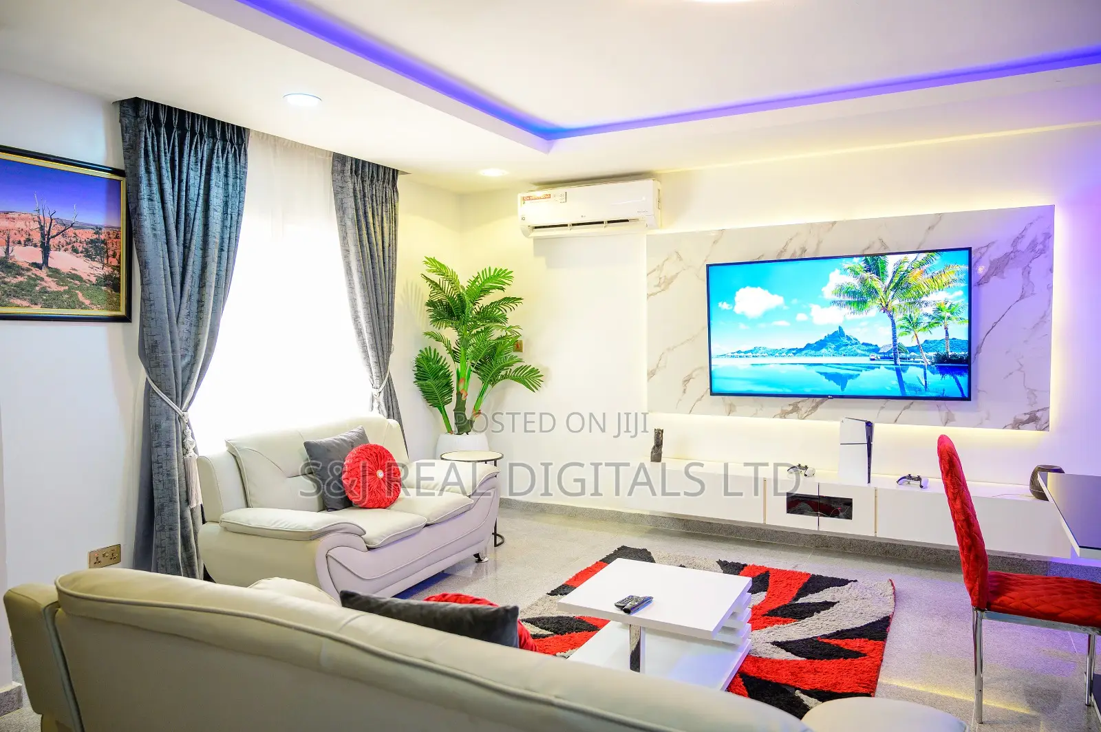 Furnished 3bdrm Apartment in Life Camp for rent in Life Camp