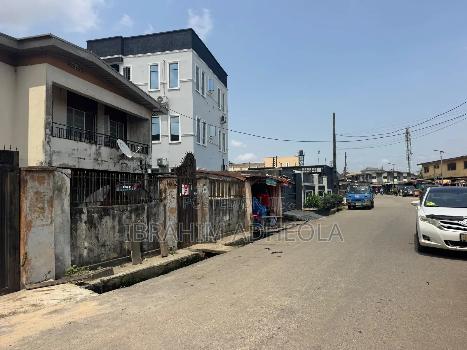 Empty Land Measuring 600sqm Fenced and Gated, in a Tarred And in Berger