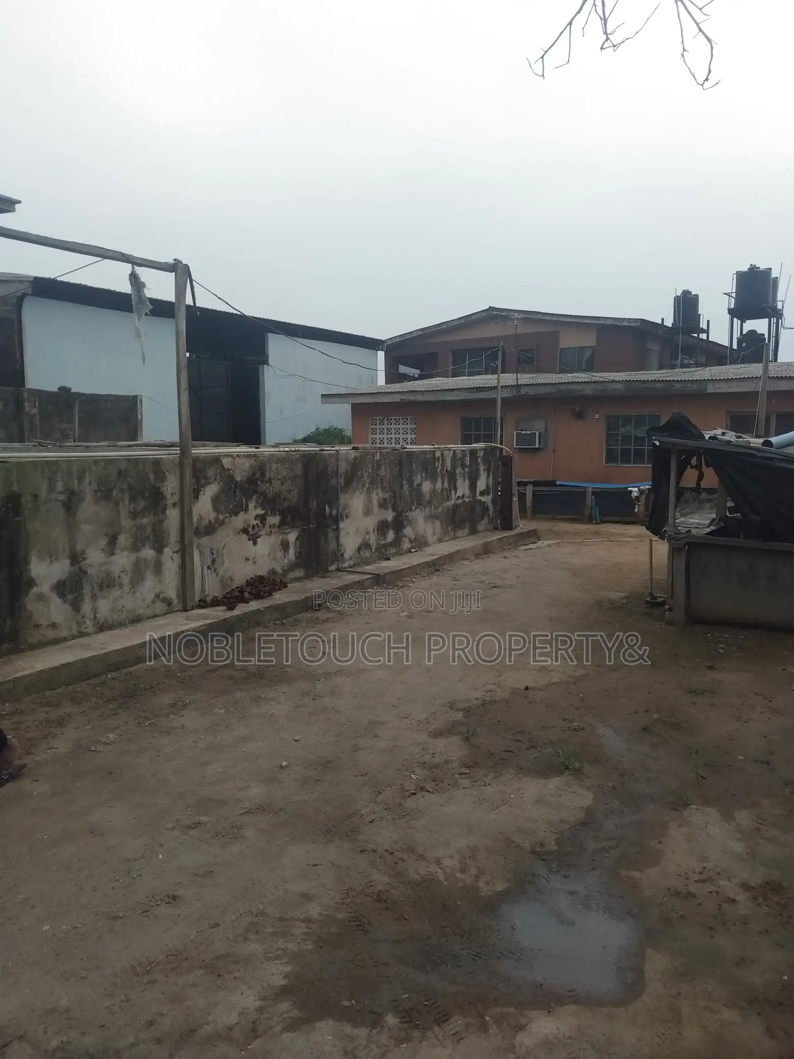 Mini Industrial Warehouse on 1 Half With Cofo at Off Lasu Rd in Alimosho