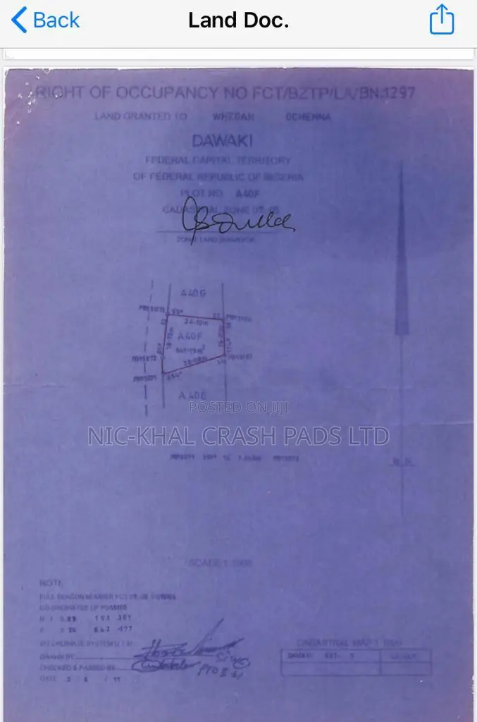 Plot of Land in Dawaki Ext (Trans Engineering Estate) 4 Sale in Gwarinpa