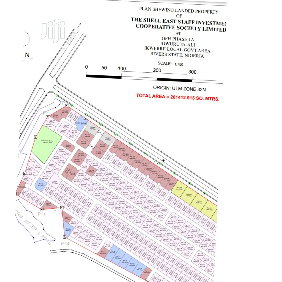 Master Planned Est. Land for Sale Shell Corp Estate Igwuruta in Port-Harcourt