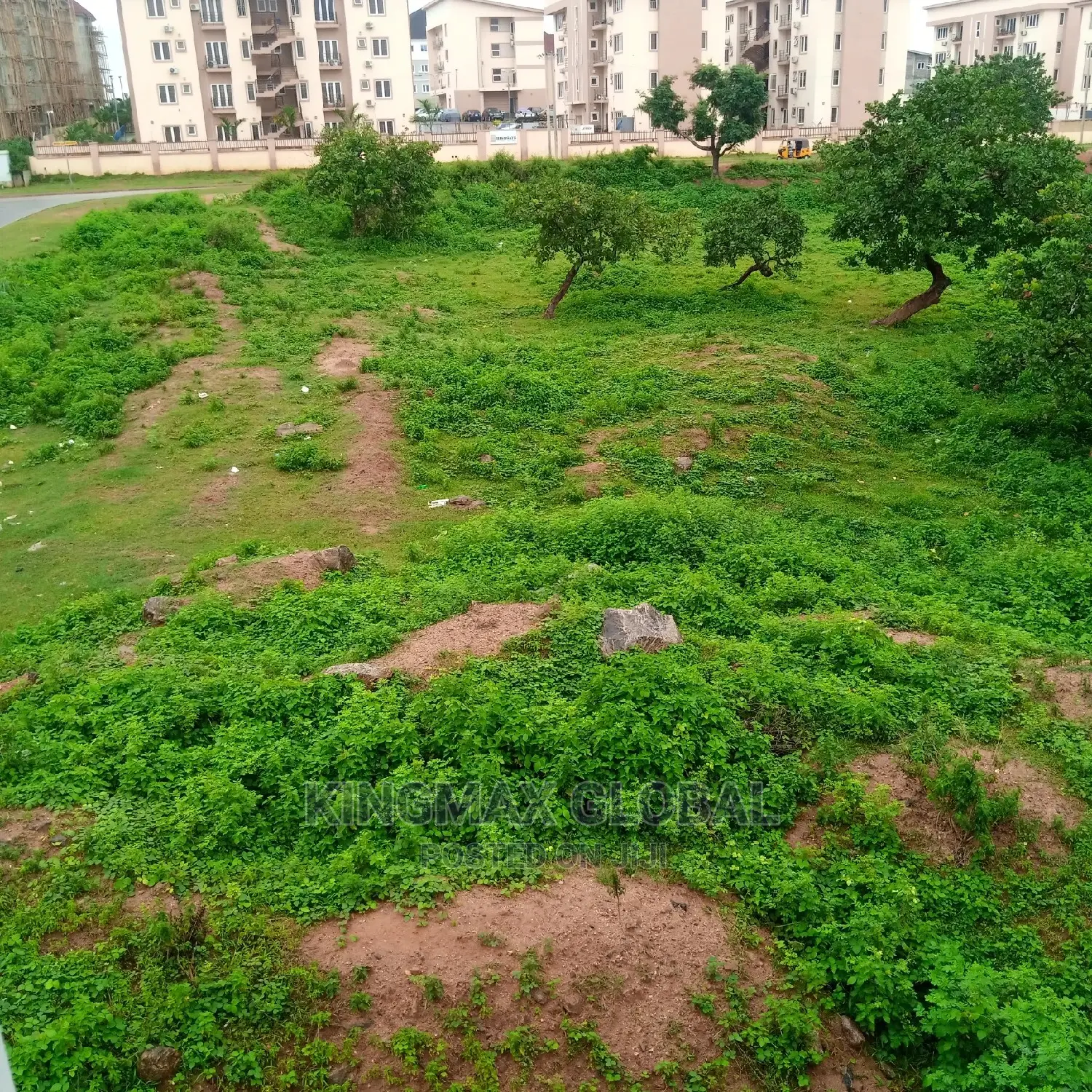 Flat and Fenced 2407sqm Commercial Land (Not Specified) in Wuye