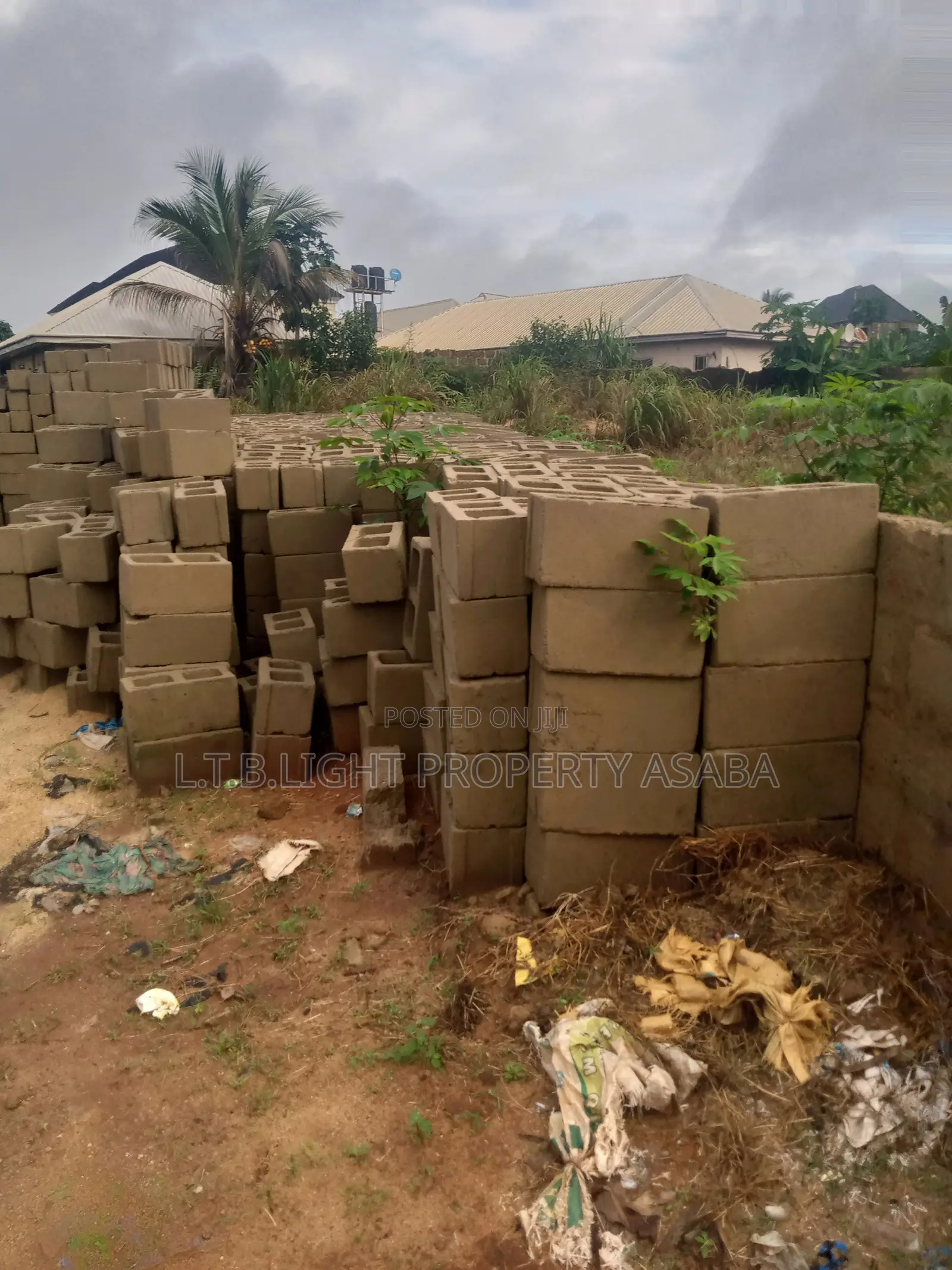 Two Plot of Land With 3 Trip of Granites Blocks Sand in Oshimili North