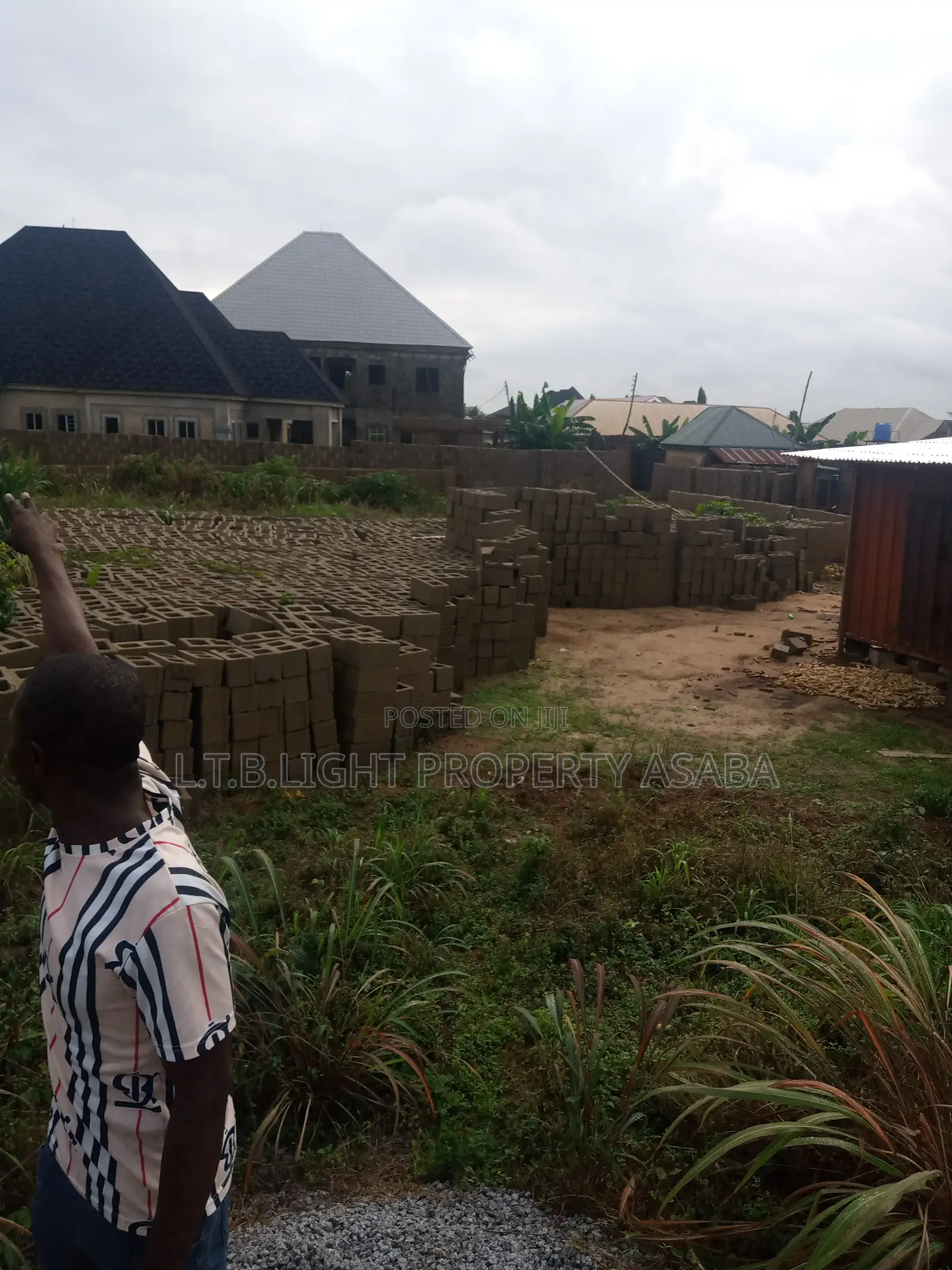 Two Plot of Land With 3 Trip of Granites Blocks Sand in Oshimili North