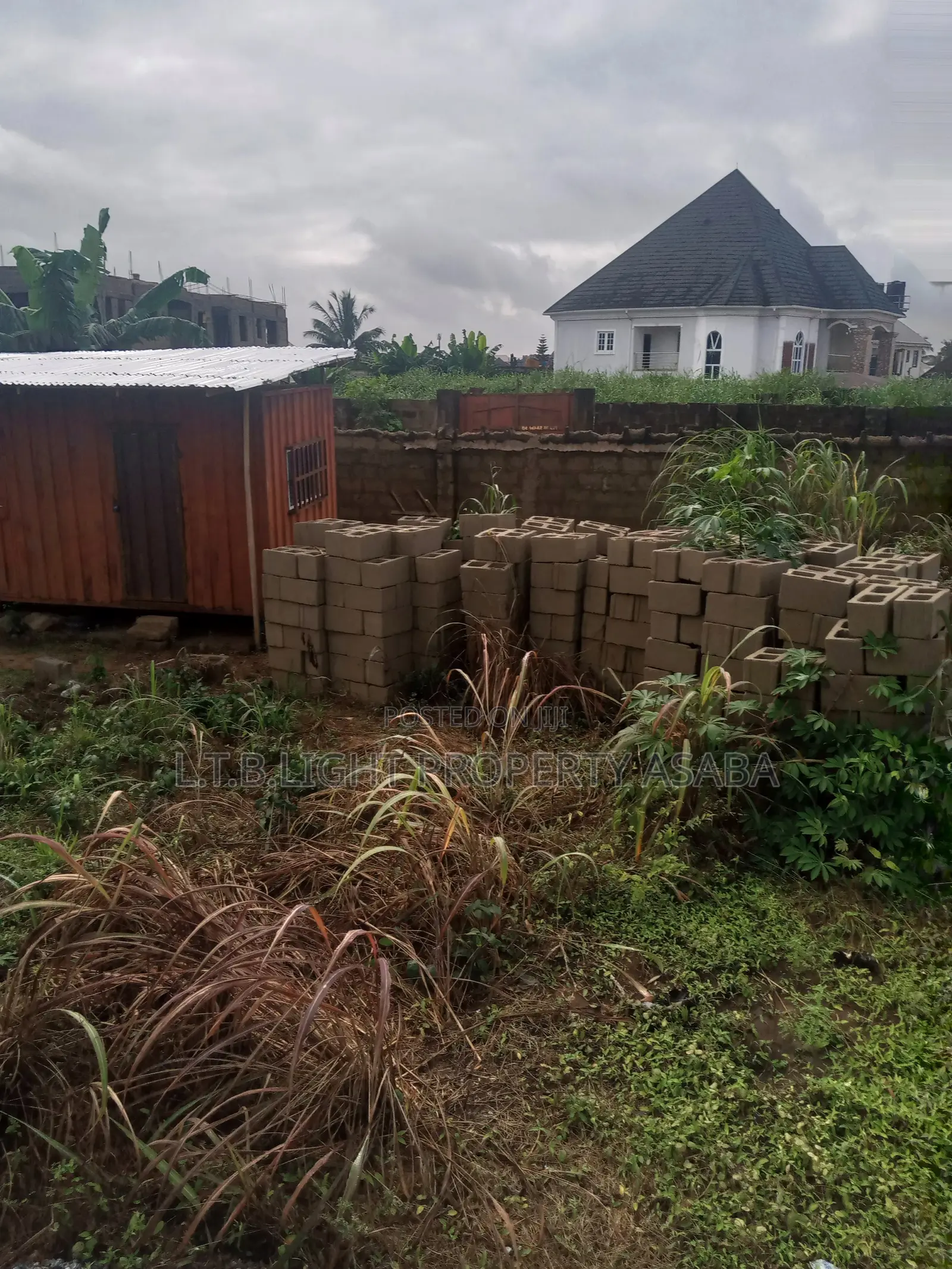 Two Plot of Land With 3 Trip of Granites Blocks Sand in Oshimili North