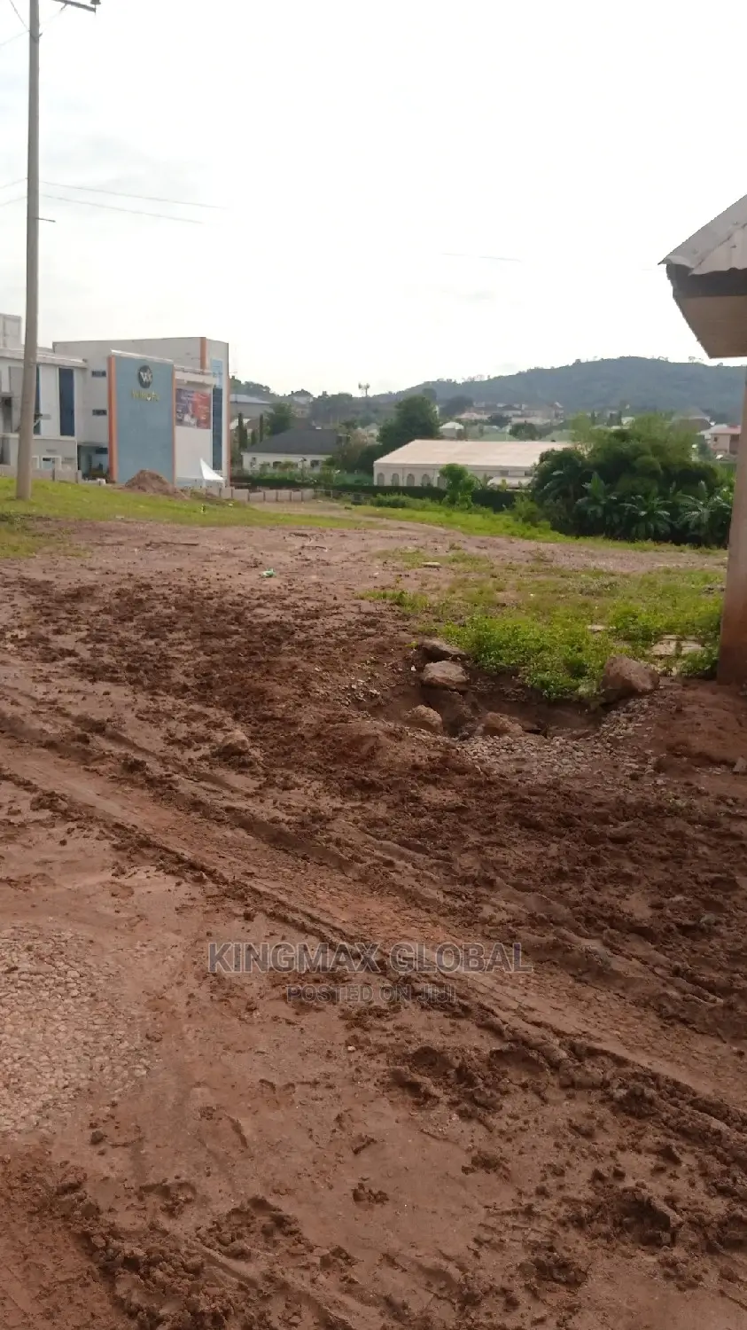 Fenced Well Located Commercial Land Use Facing Tarred Road. in Apo Resettlement