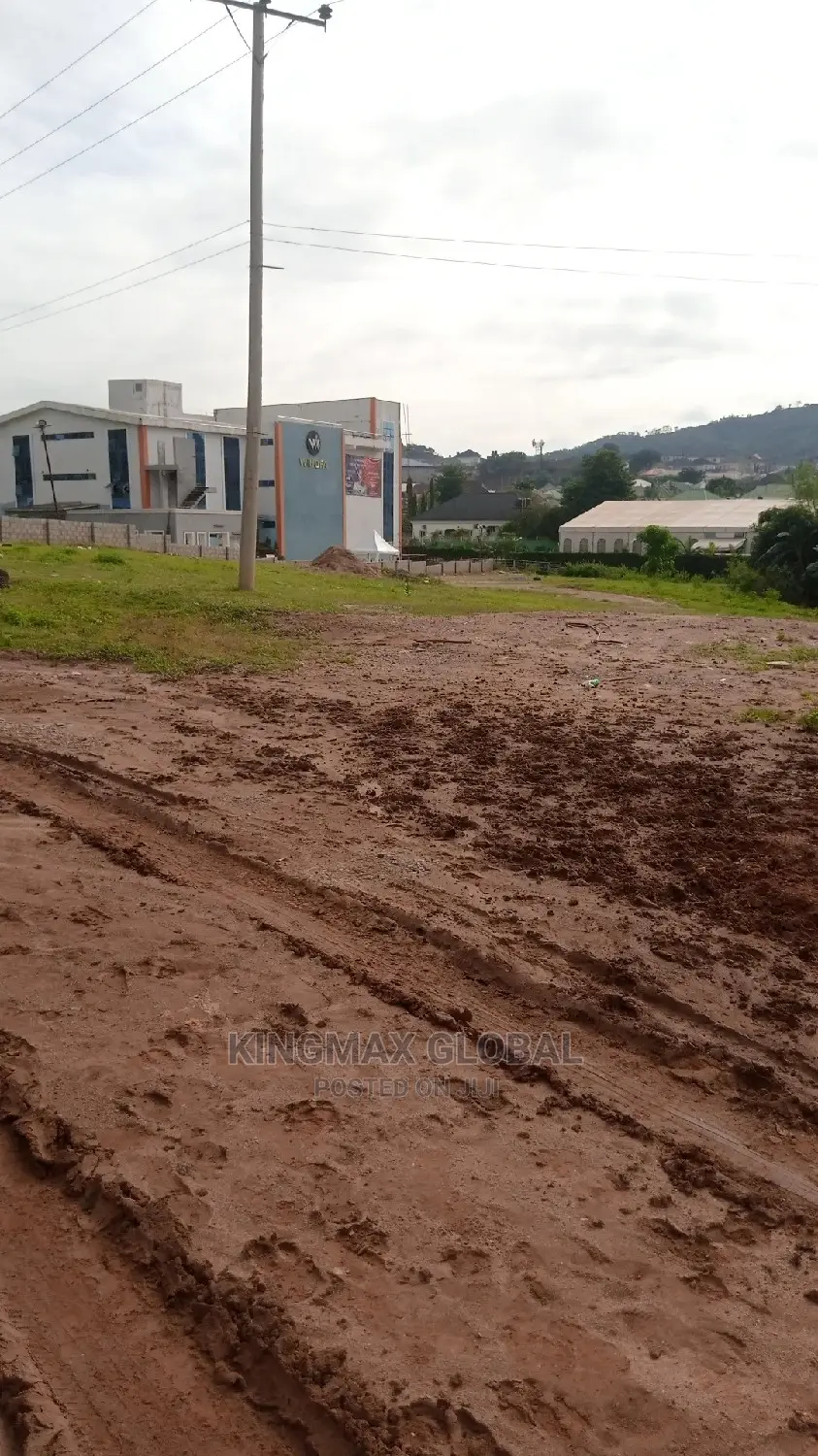 Fenced Well Located Commercial Land Use Facing Tarred Road. in Apo Resettlement