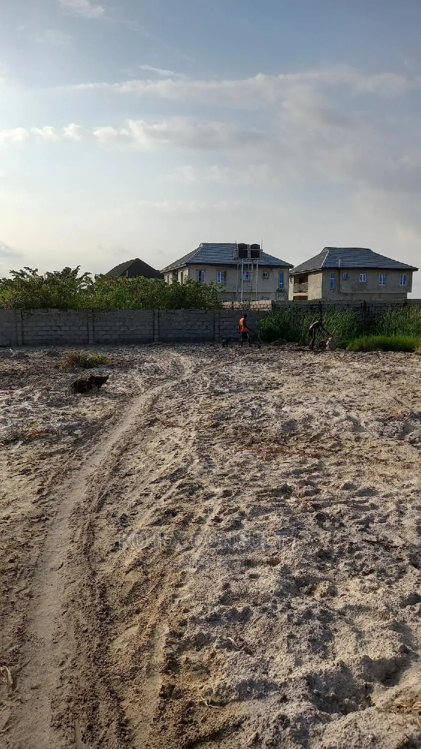 A Sandfield, Fenced Gated 8 Plots of Land in Harmony Estate in Ajah