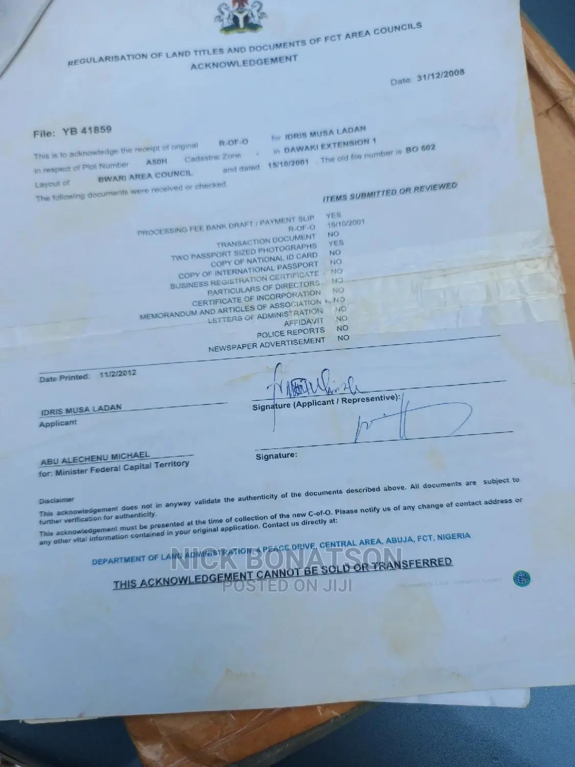 Suitable Plot of Land for Sale in Dawaki in Dawaki