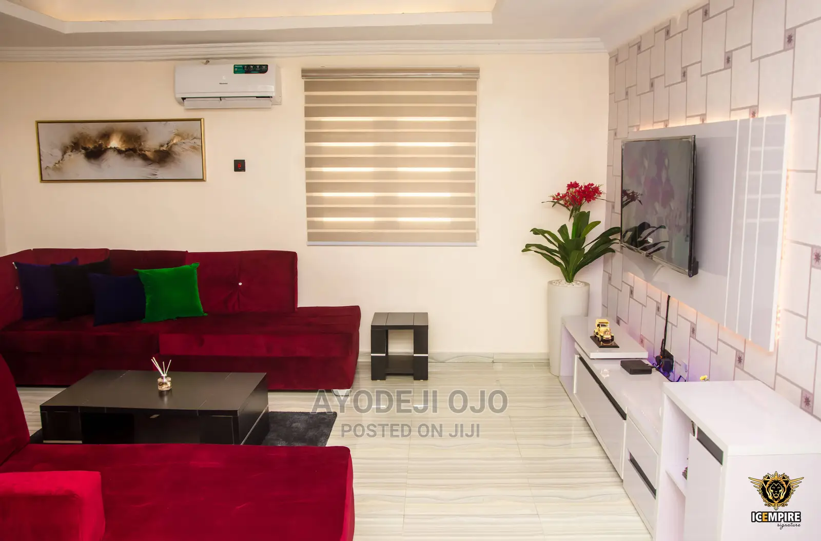 Icempire Shortlet Piose: 2 Bedroom Apartment With a Pool in Abule Egba