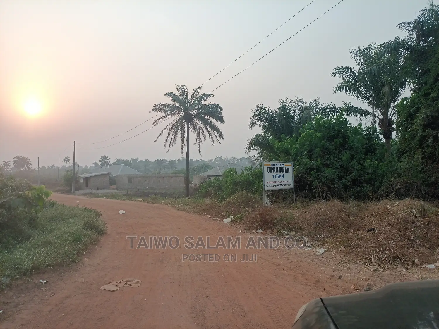 Lay Out Plots After Moniya Railway Terminal Molaire Area in Ibadan