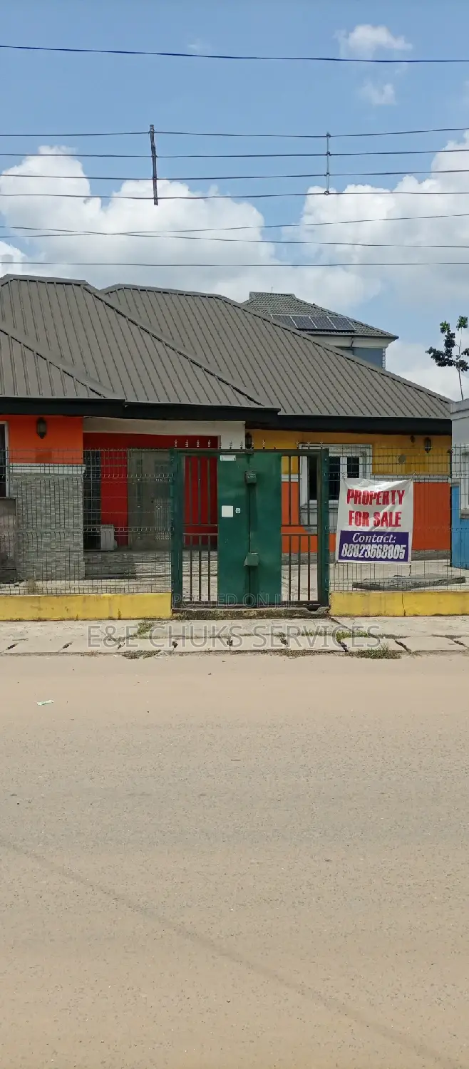 This Is Two Plots of Lands With Structures Inside for Sale in Port-Harcourt