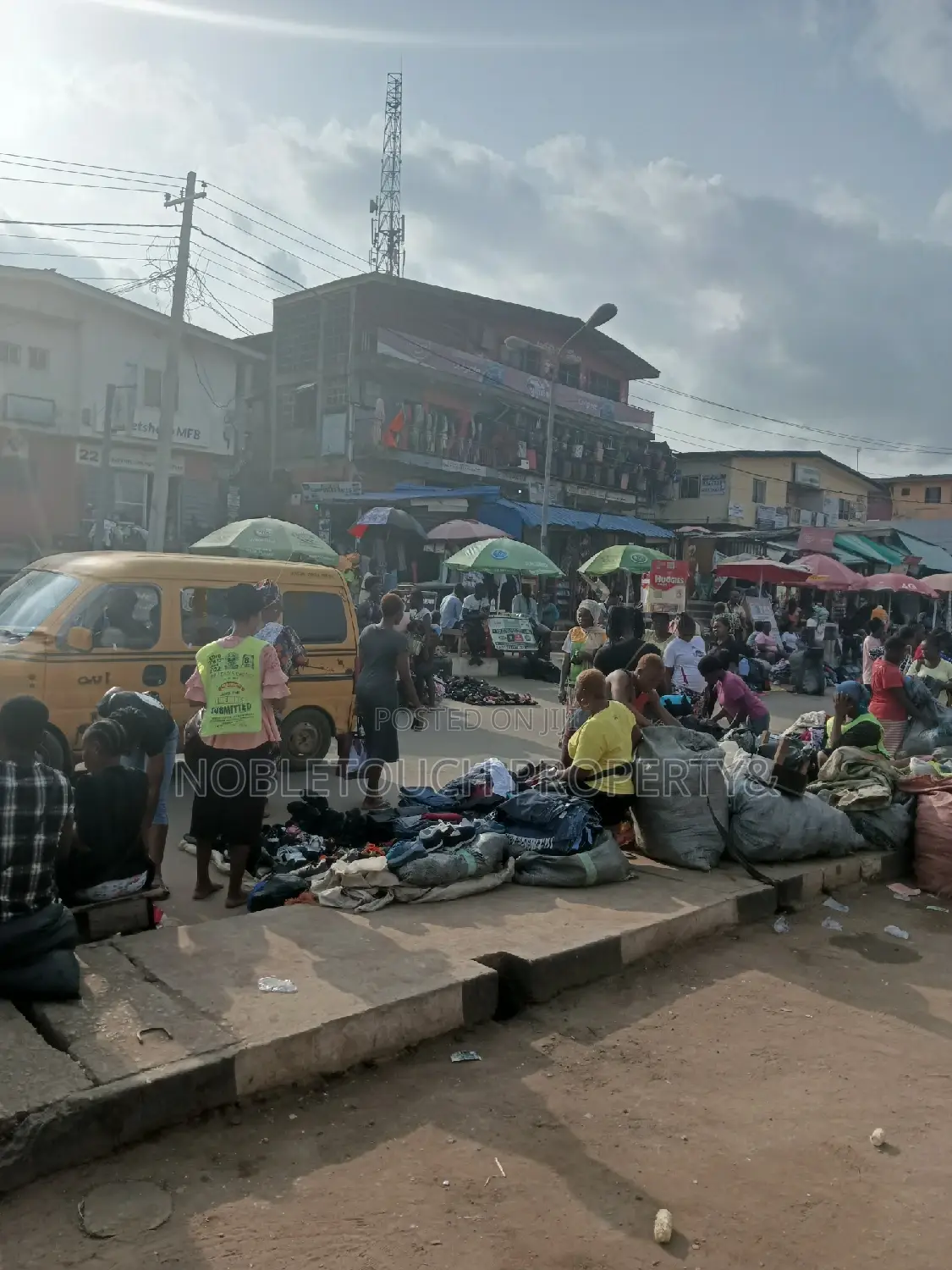 Commercial Building at Ikotun Bus Stop Ikotun Lagos in Ikotun/Igando