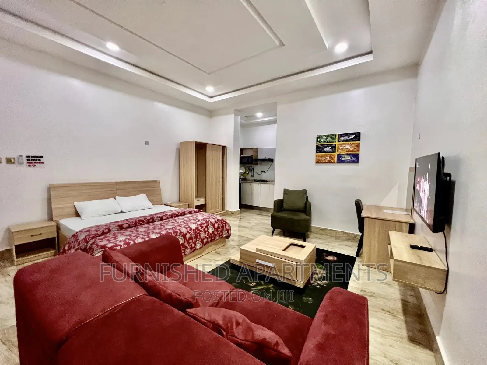 Sunset View Penthouse Condo + Wifi +24hrs Lit in Utako