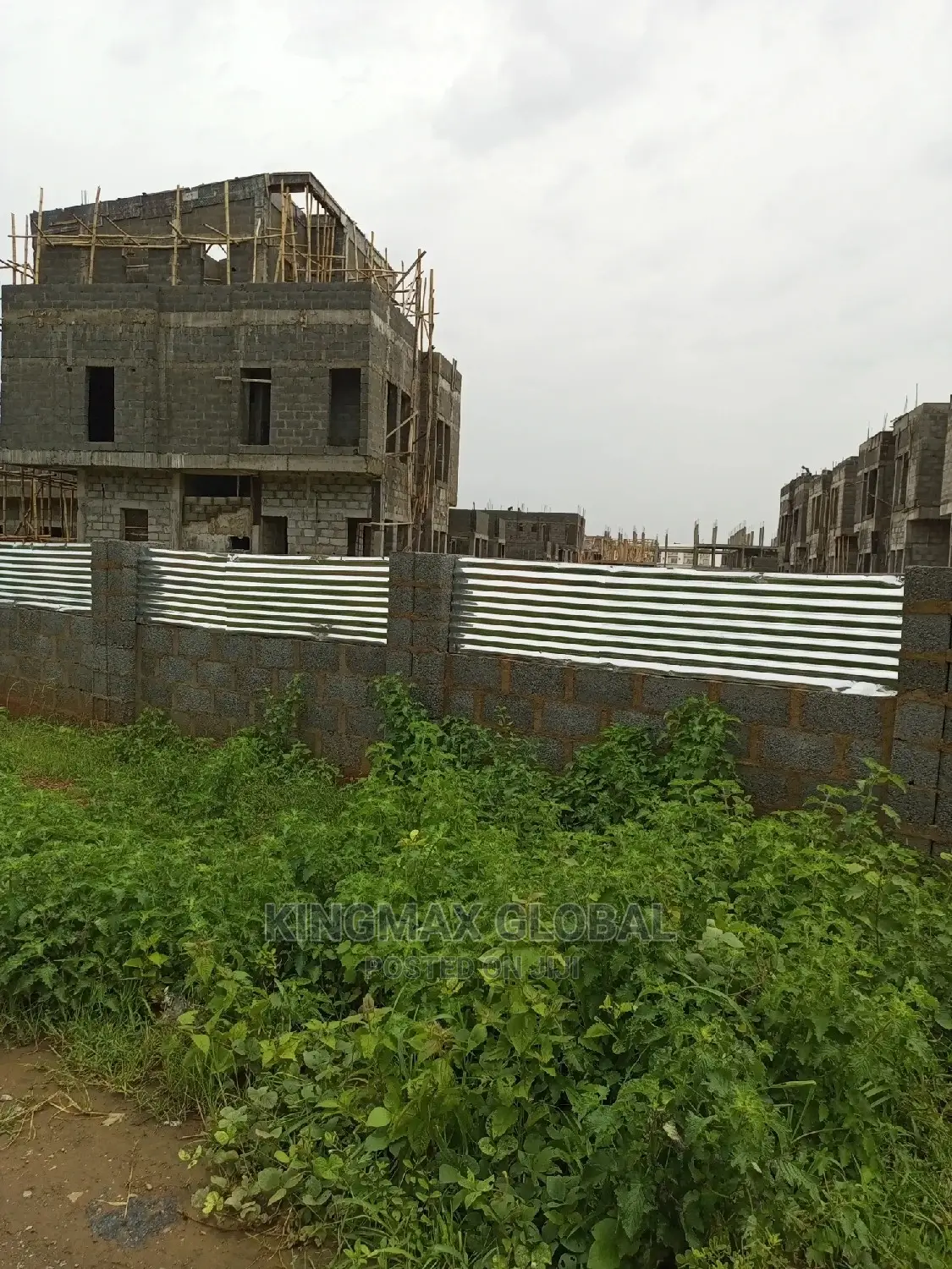 Corner Piece Estate Land on a Tarred Road in Jahi
