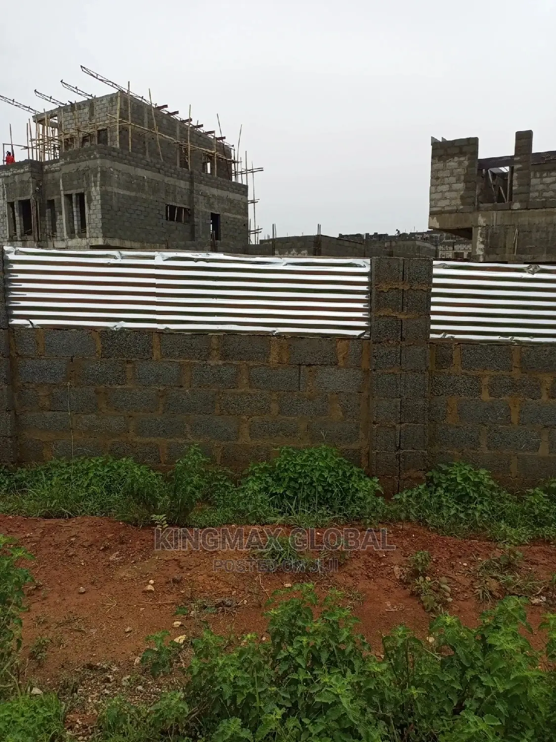 Corner Piece Estate Land on a Tarred Road in Jahi