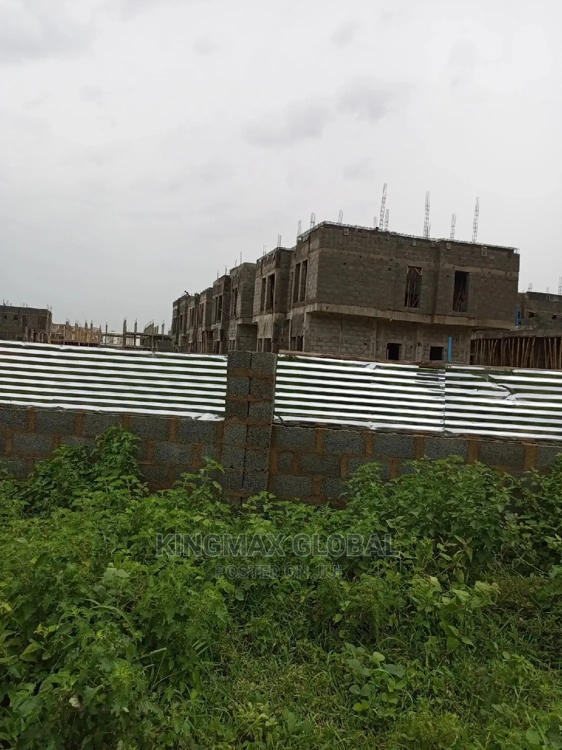 Corner Piece Estate Land on a Tarred Road in Jahi