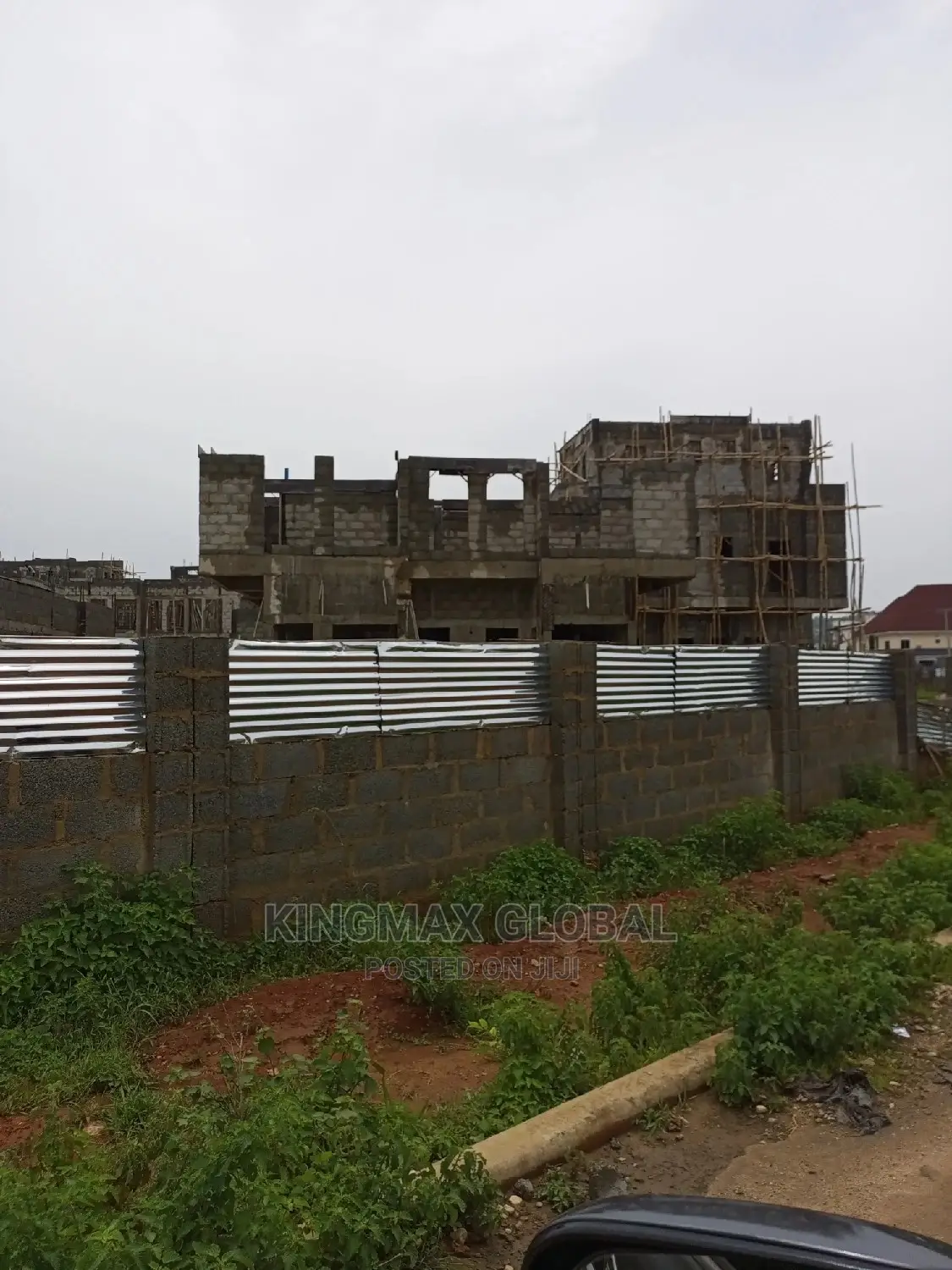Corner Piece Estate Land on a Tarred Road in Jahi